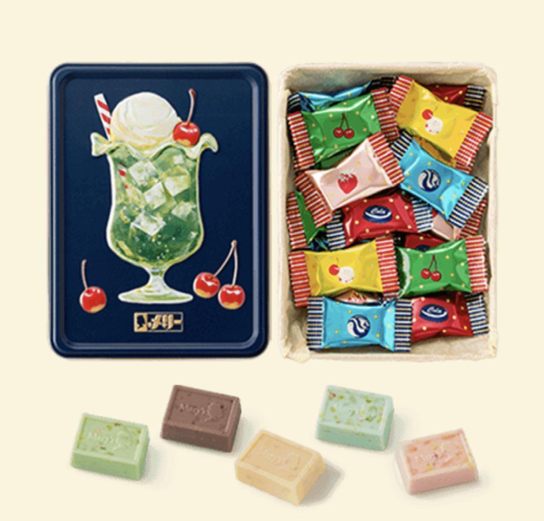 新品未開封　メリーチョコレート　はじけるキャンディチョコレート　5点セット
