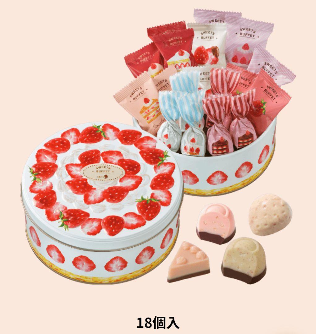 メリー　スイーツビュッフェ　イオン限定　いちご　チョコレート　全種類　⑥