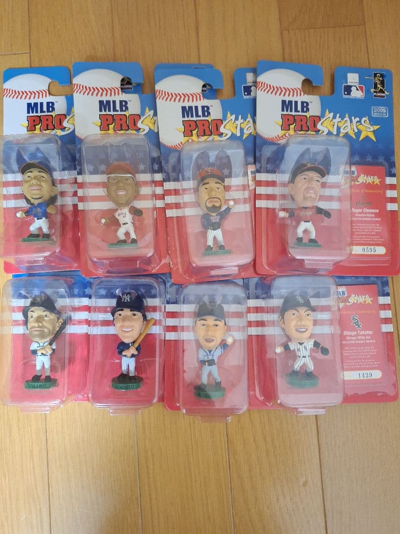 [貴重]　コリンシアンMLB ProStars フィギュア 8体セット
