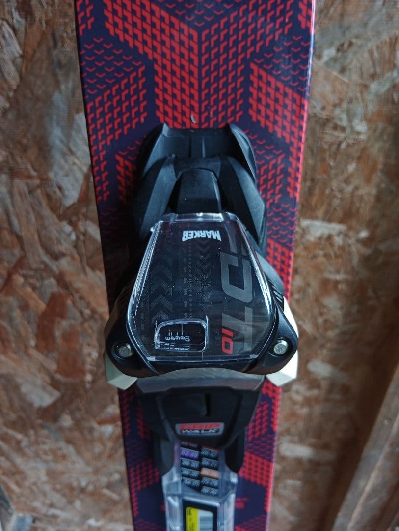 blackcrows camox 186 & marker パウダースキー