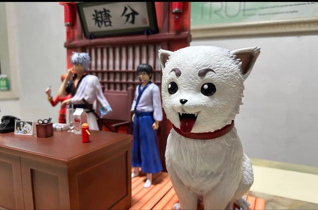 銀魂 坂田銀時 神楽 ガレージキット ガレキ スタチュー⑤