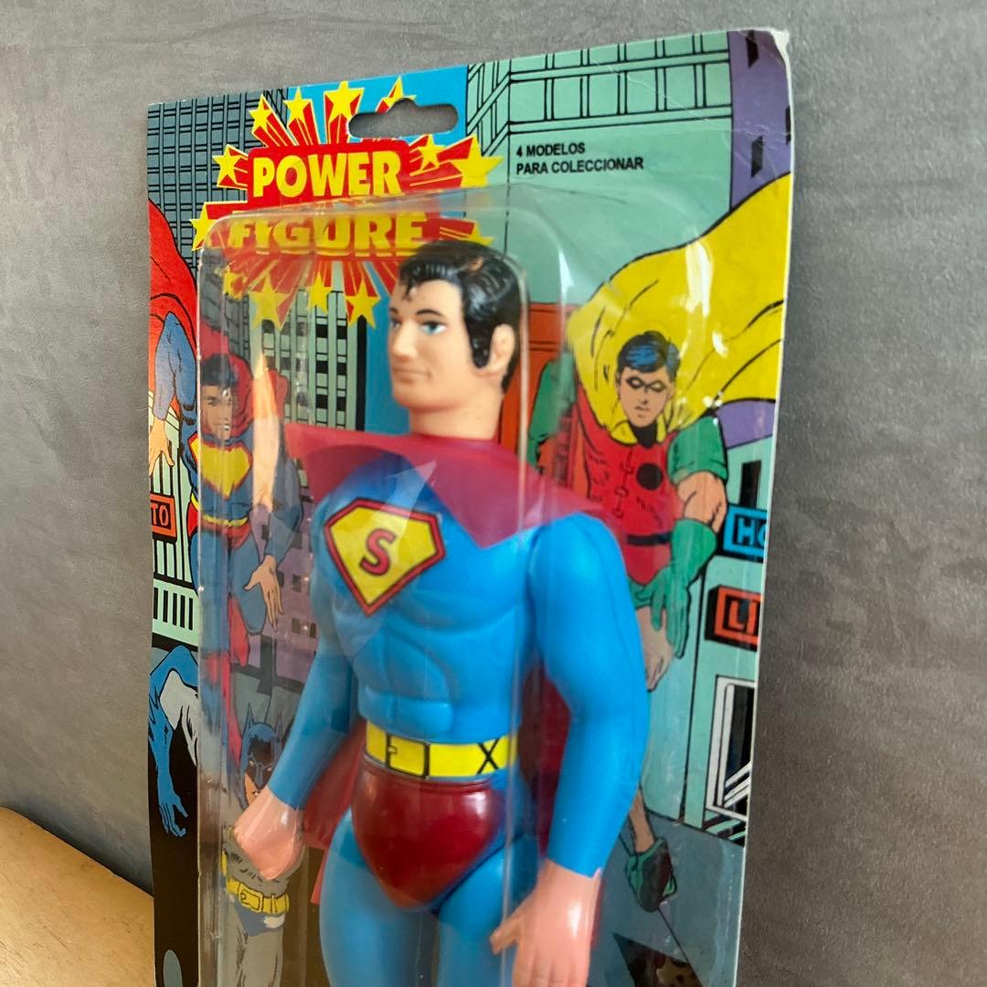 レア！ 未開封　パチ物　スーパーマン 風　フィギュア　POWER FIGURE