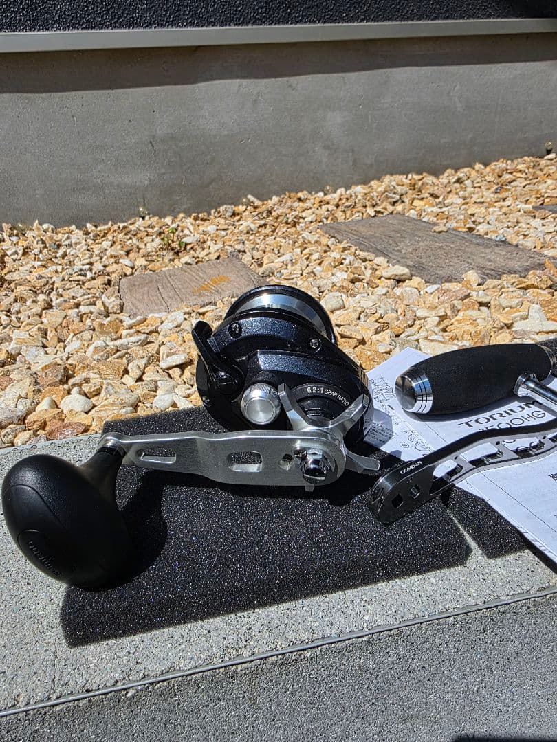 トリウム2000hg　ゴメクサス リールハンドル　セット出品