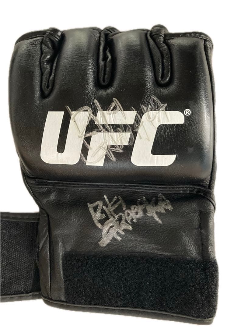 M*l様 UFC OFFICIAL GLOVE 福田力 直筆サイン入り KRAZ