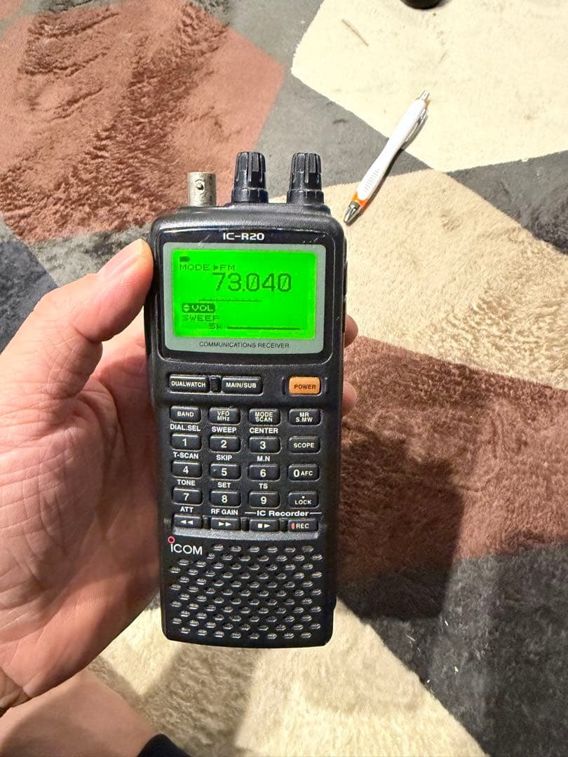 Icom IC-R20 通信受信機