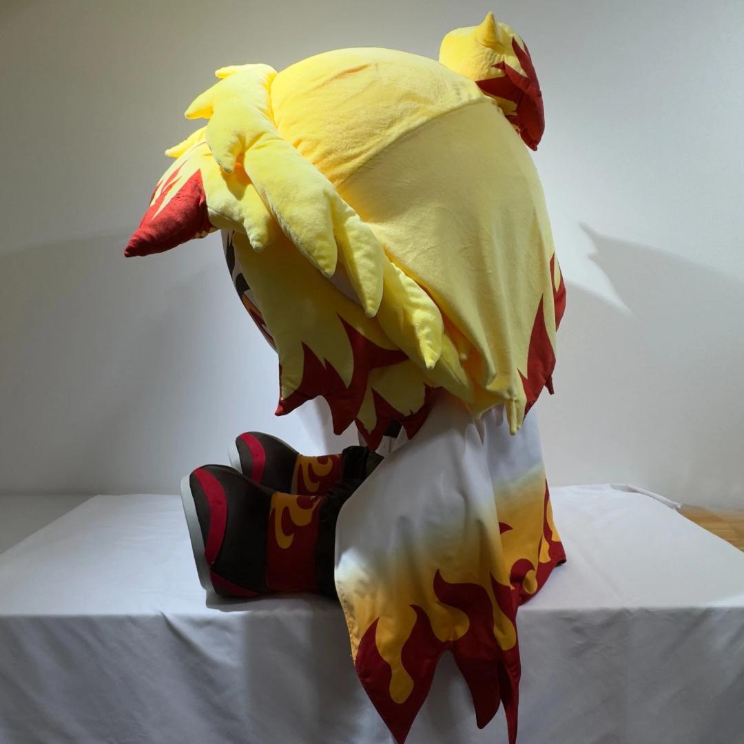 100体限定　どきゅーと　鬼滅の刃　超特大ぬいぐるみ 煉獄杏寿郎 タイトー