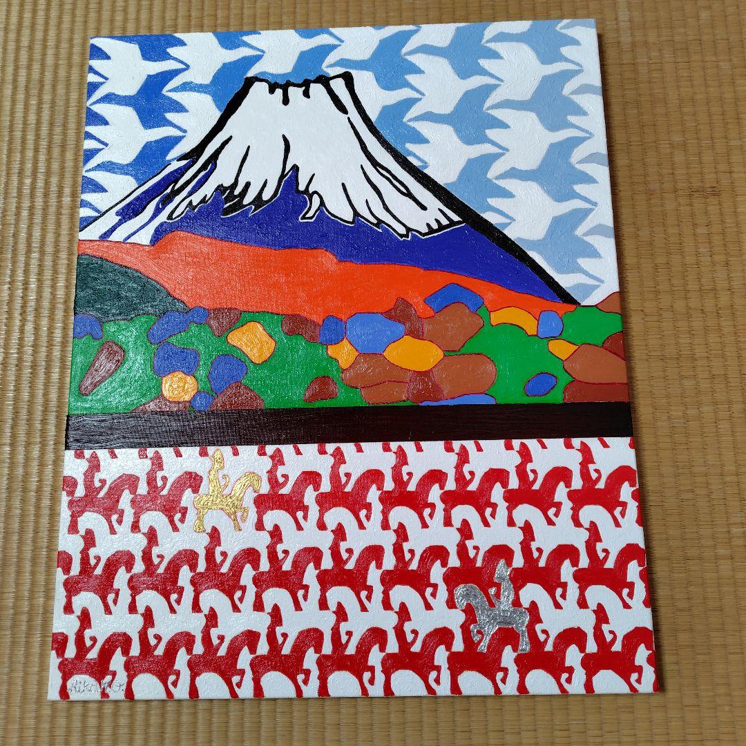 FRONT LINE Ⅳ F15号油彩画