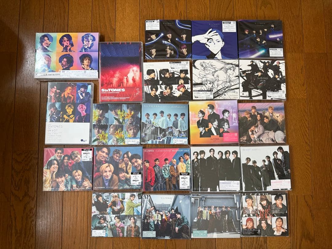 値下げ中！！SixTONES グッズ CD DVD まとめ売り　バラ売り可