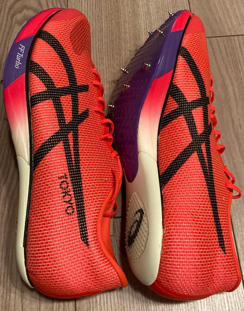 新品 asics SPEED SP 2 レッド 27.5cm