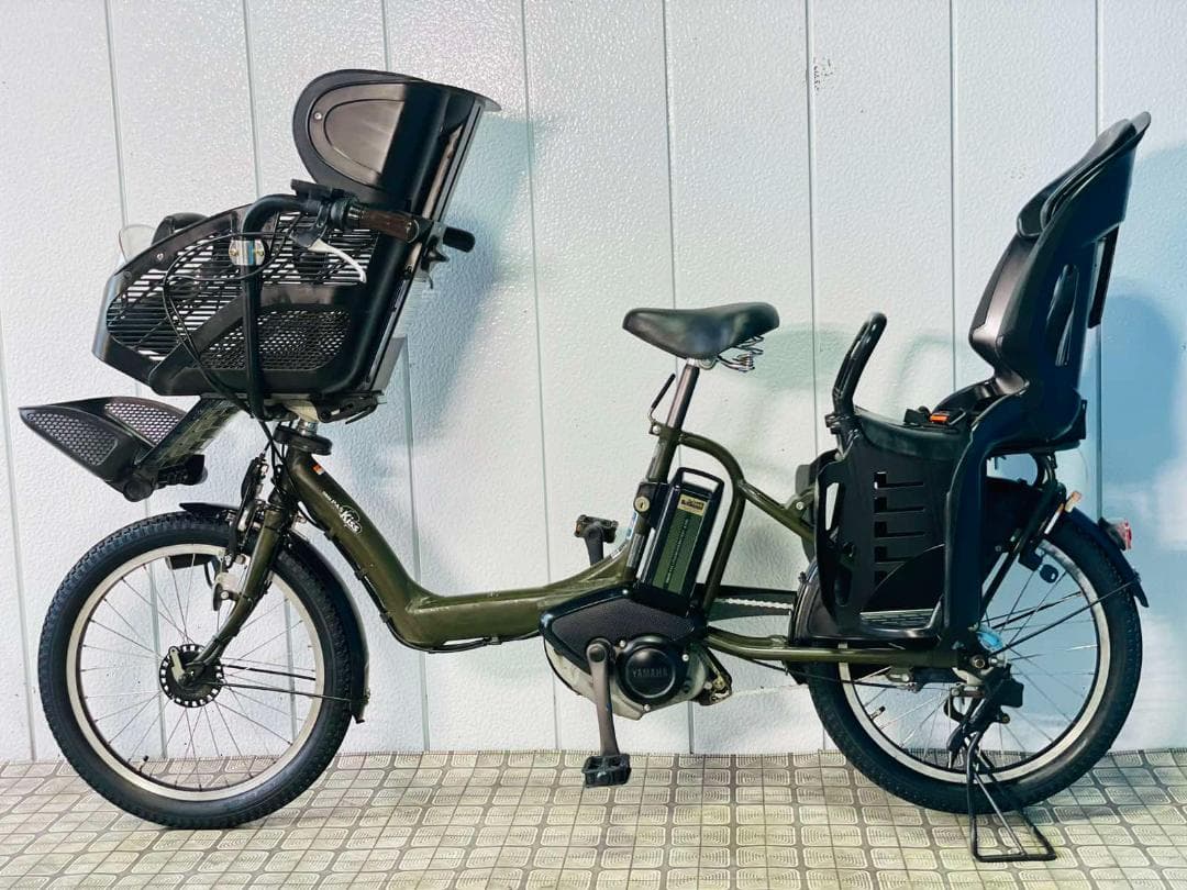 【YAMAHA】 20インチ子供乗せ電動アシスト自転車　パスキッス2591