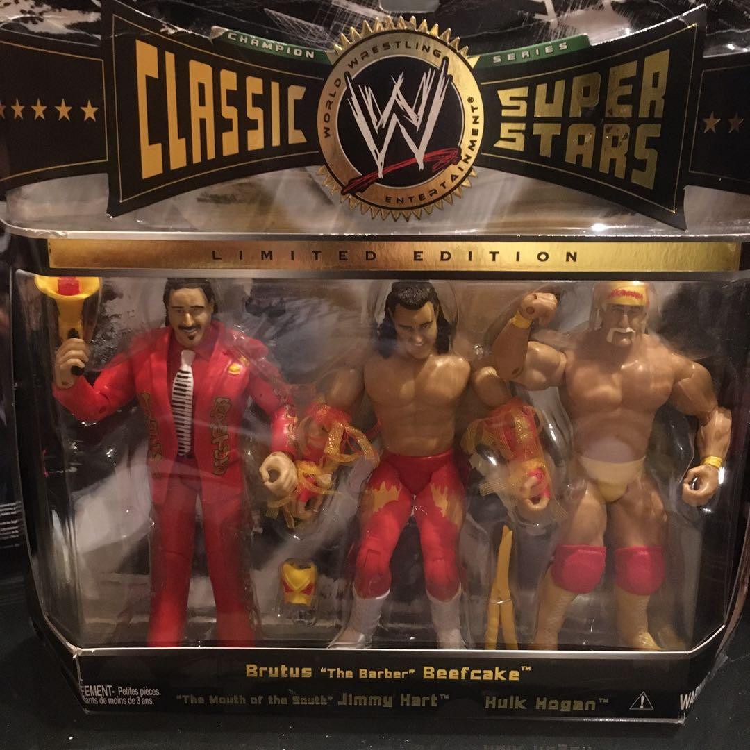 WWE クラシック　限定3パック ホーガン ビーフケーキ ジミーハート