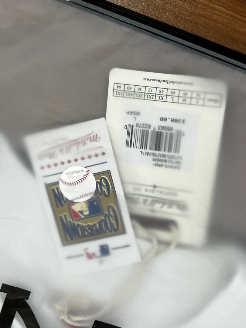 激レア イチロー マリナーズユニフォームMitchell&Ness サイズL相当