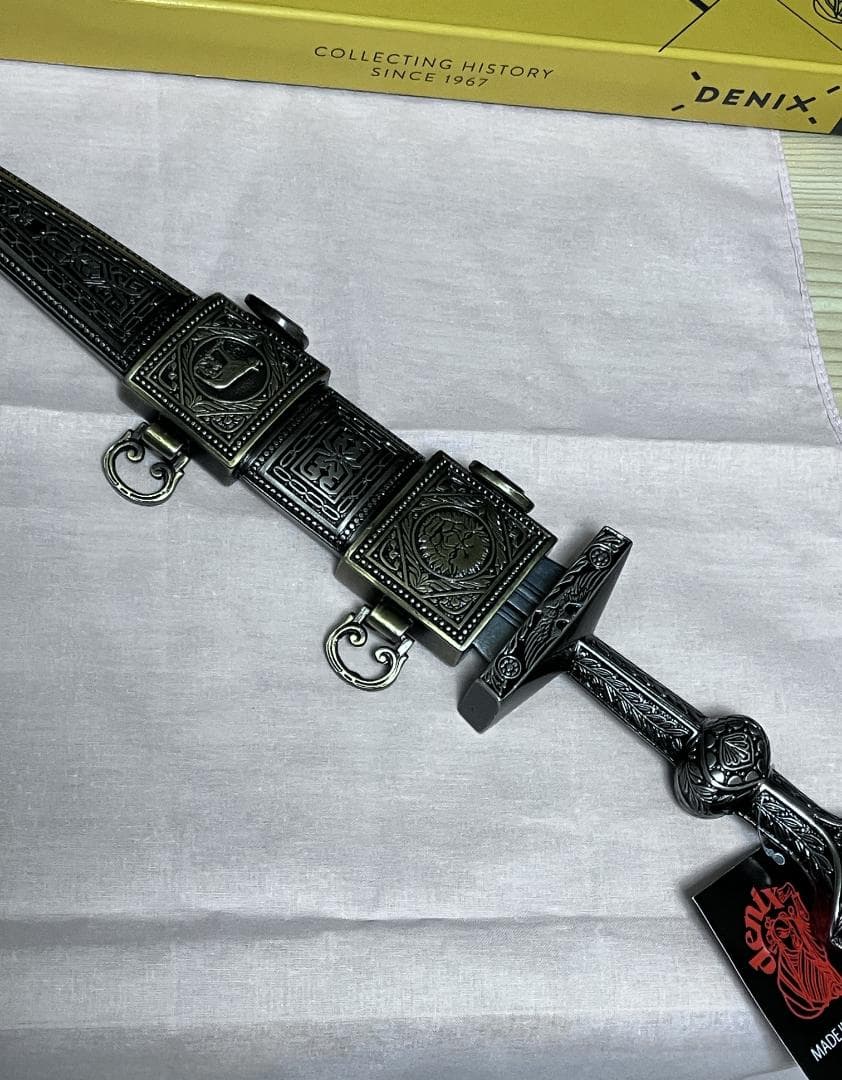 ※追記❷アリ：2本:新品未使用『エクスカリバー＆ダガー』DENIX製 模造刀剣類