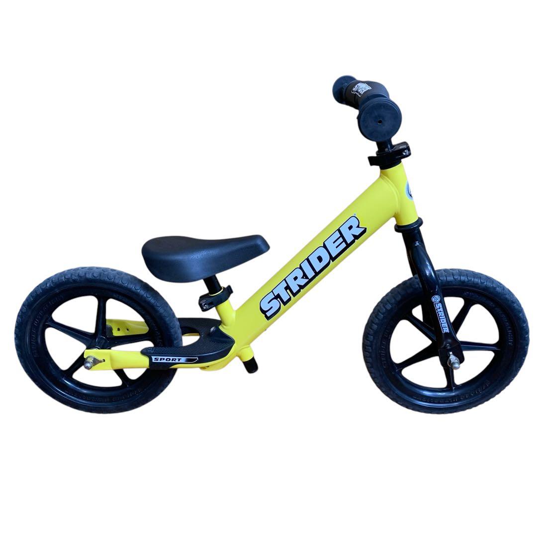 ストライダー12　日本正規品　イエロー　キックバイク①