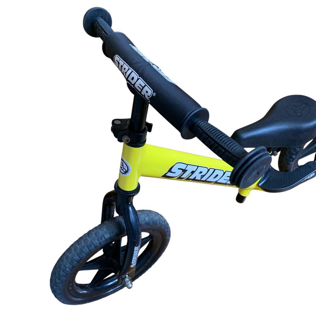 ストライダー12　日本正規品　イエロー　キックバイク①