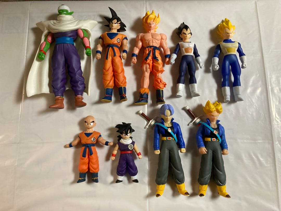 希少 ドラゴンボールZ スーパーバトルコレクション 9体セット① 当時物 ソフビ
