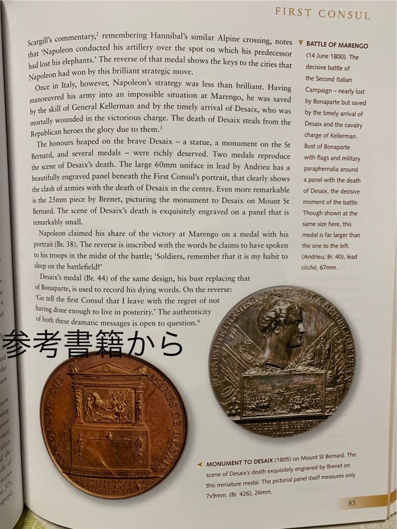 TOP POP❓ナポレオン1世大型ブロンズ　メダル バトル・オブ・マレンゴ