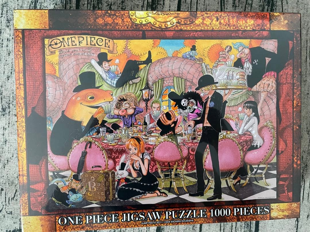 送料無料　ジグソーパズル　原画 ワンピース　1000ピース