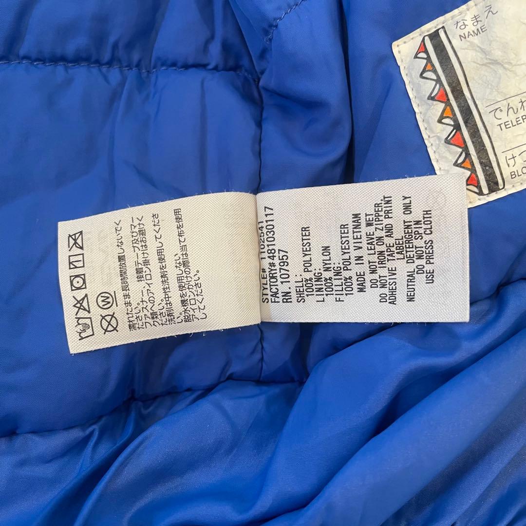 【美品】mont-bell 子供用スキーウェア スノーボードウェアセット130