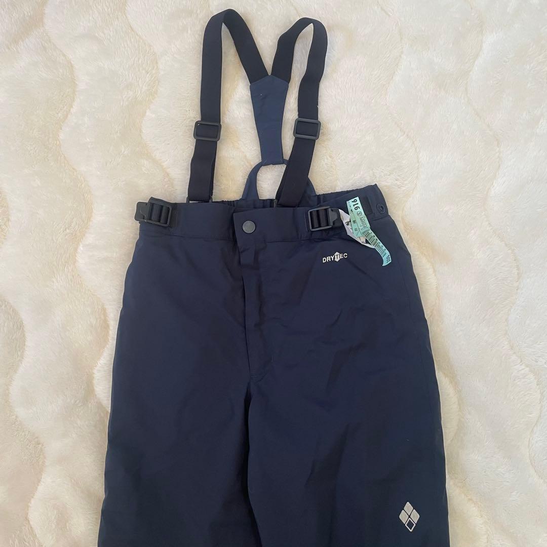 【美品】mont-bell 子供用スキーウェア スノーボードウェアセット130