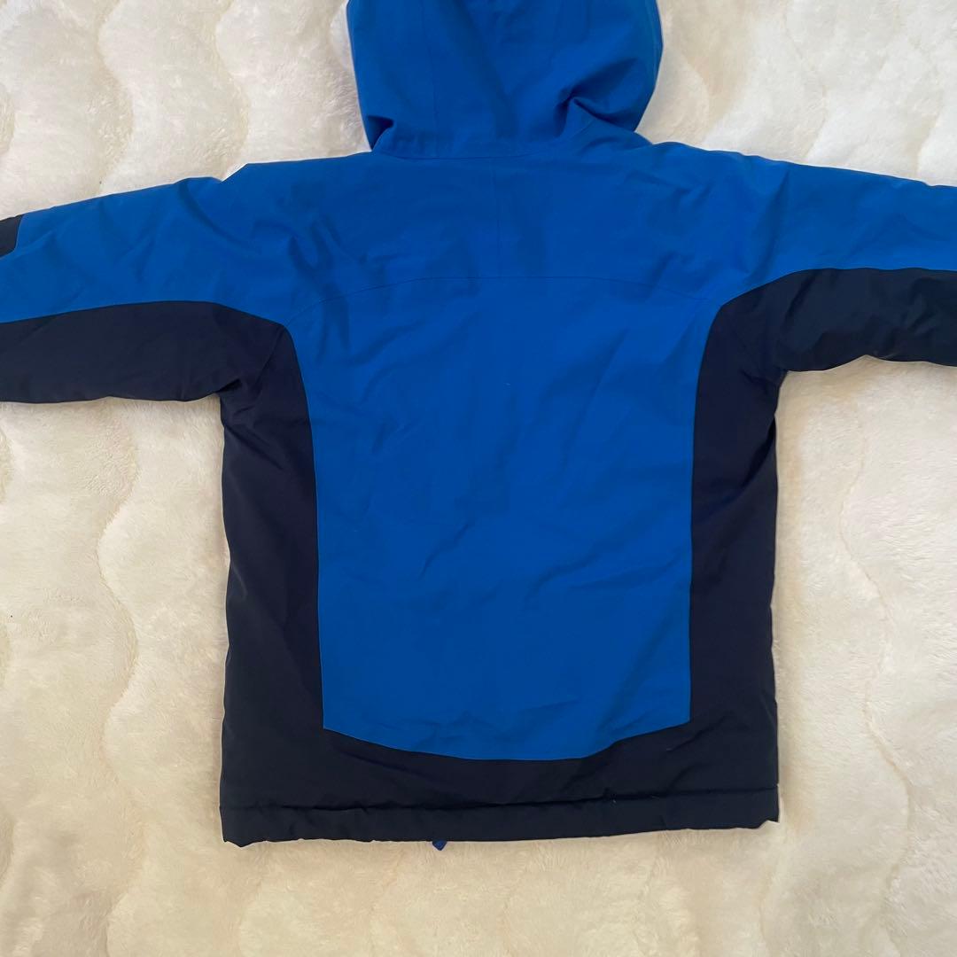 【美品】mont-bell 子供用スキーウェア スノーボードウェアセット130