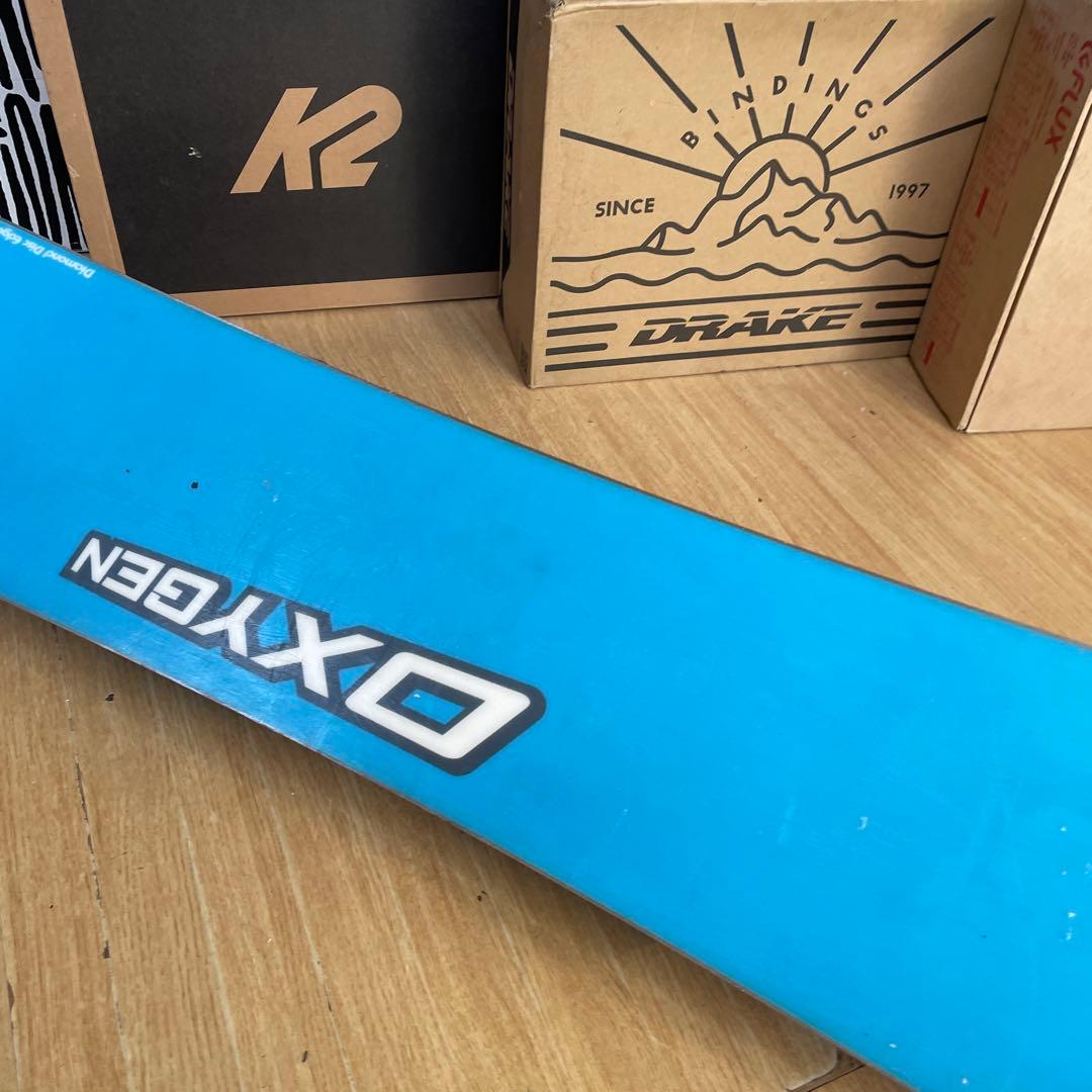 OXYGEN×K2　キッズスノーボード　バイン付3点セット　108㎝