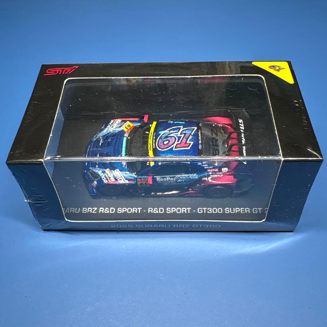 ミニカー MINIMAX 1/64 SUBARU BRZ R&D SPORT No.61