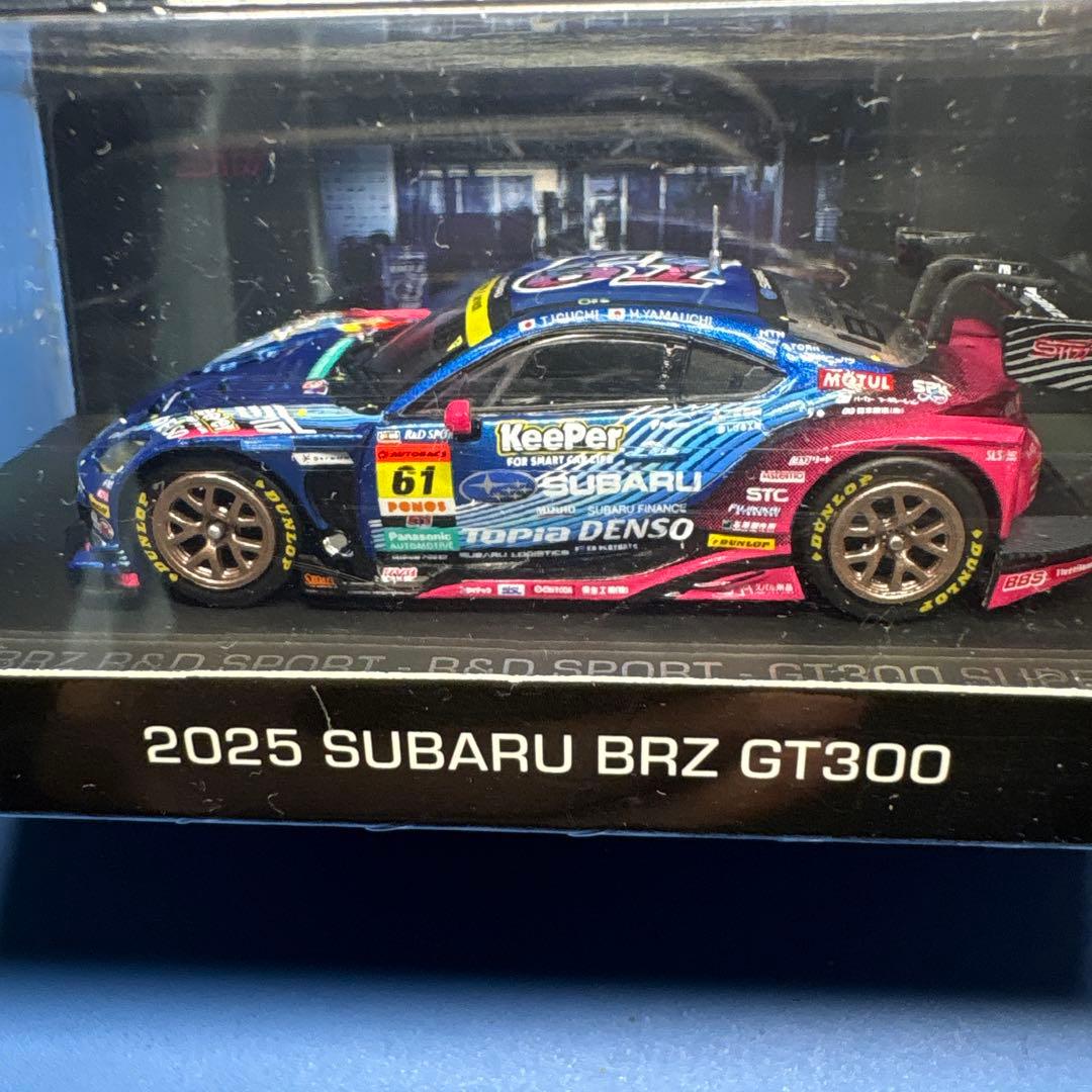 ミニカー MINIMAX 1/64 SUBARU BRZ R&D SPORT No.61