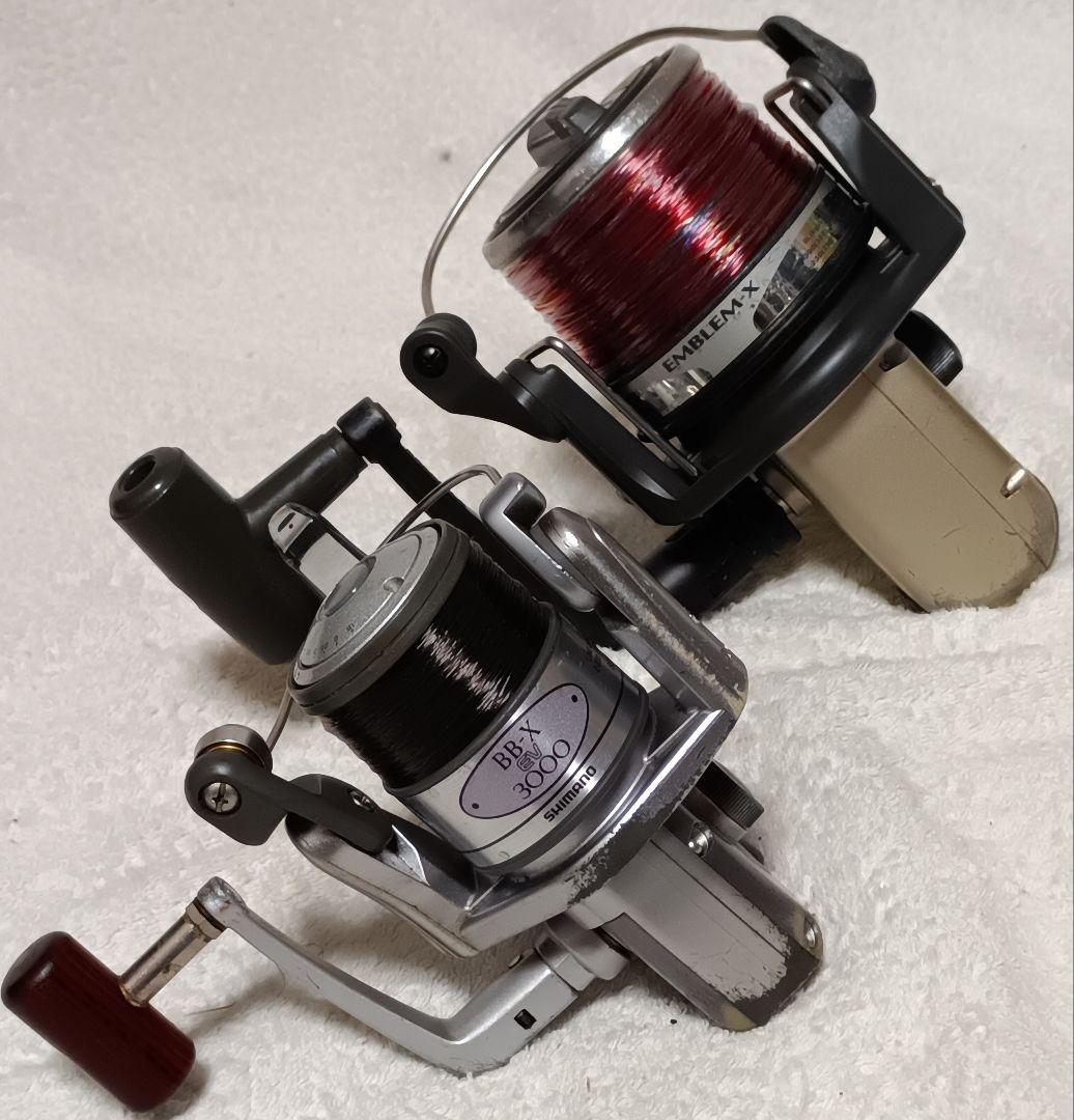 シマノBB-X3000EVレバーブレーキリール&ダイワエンブレムX4500T