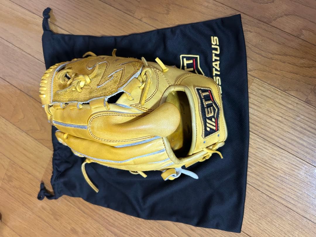 ZETT 硬式投手用　収納袋付き　値下げ交渉⭕️