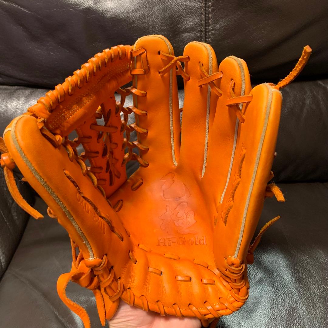 ハイゴールド　軟式外野手用グローブ