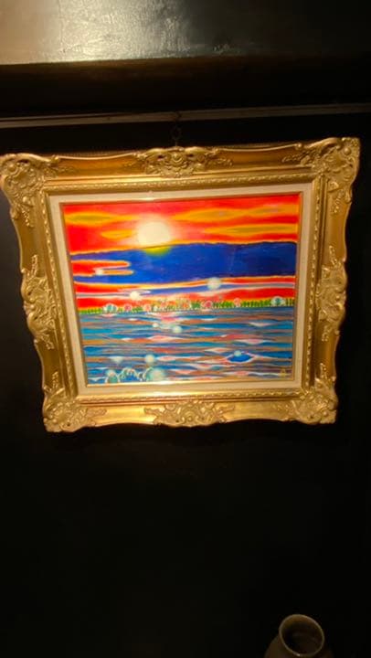 【アクリル画 】商品名　「ふりそそぐ光」限定品　新品未使用品　10号