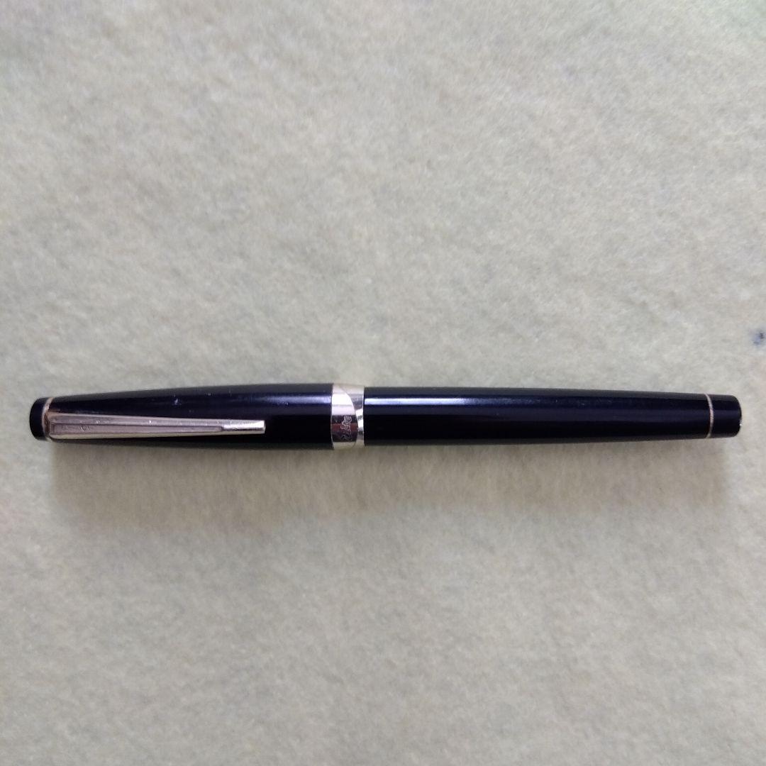 パイロット万年筆エリート　ペン先18K　純正インクカートリッジ付