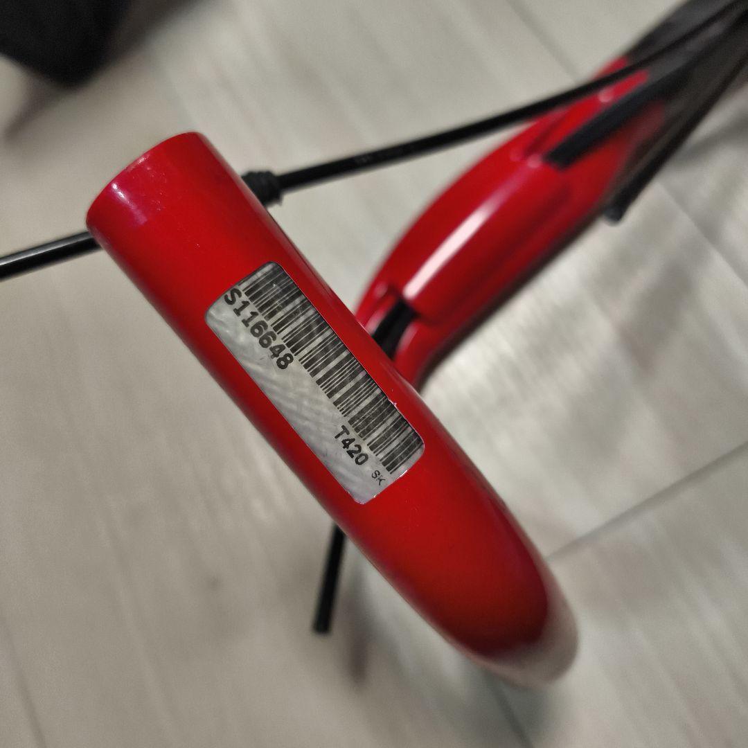 TIME ERGOFORCE MONO ハンドル レッド