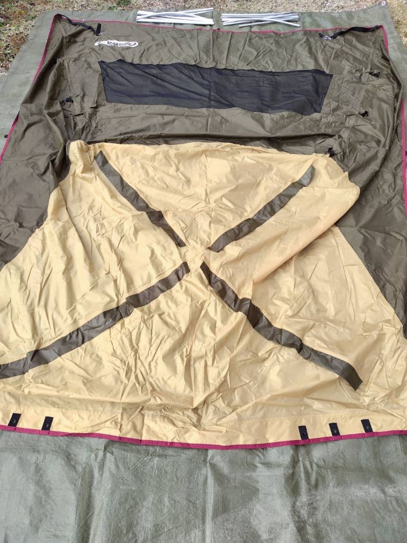 カーサイドタープAL オリーブグリーン