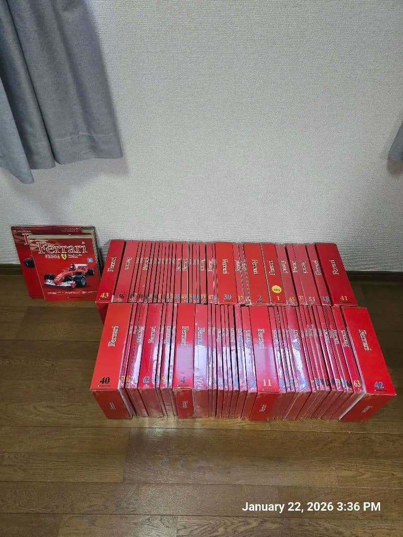 Ferrari F2004 エンジンラジコンカー 67巻セット バラ売り不可