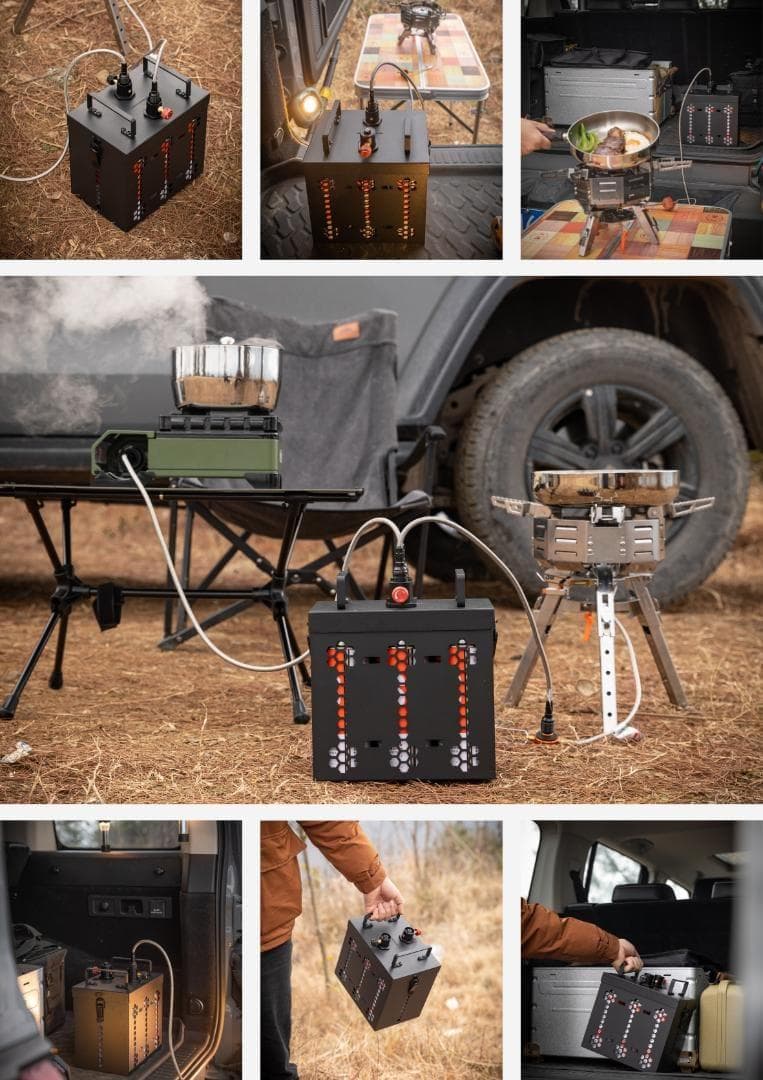 CB缶 ガスステーション 6缶式 簡易ガス供給器 ガスユニット