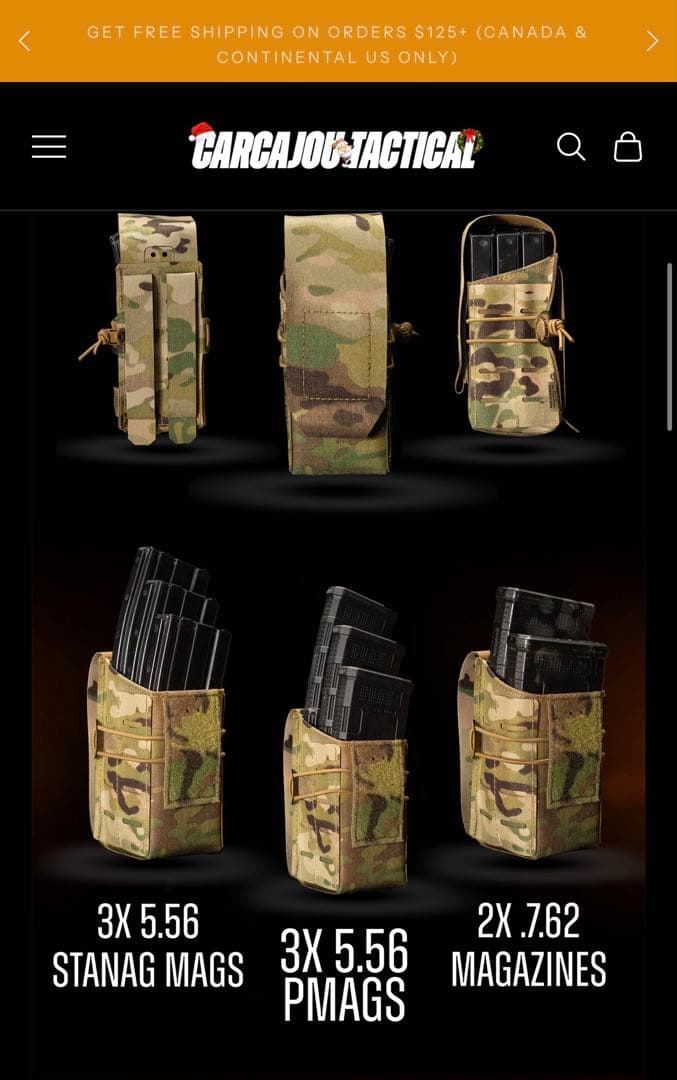 carcajoutactical製ベルトキット各種ポーチ made in カナダ