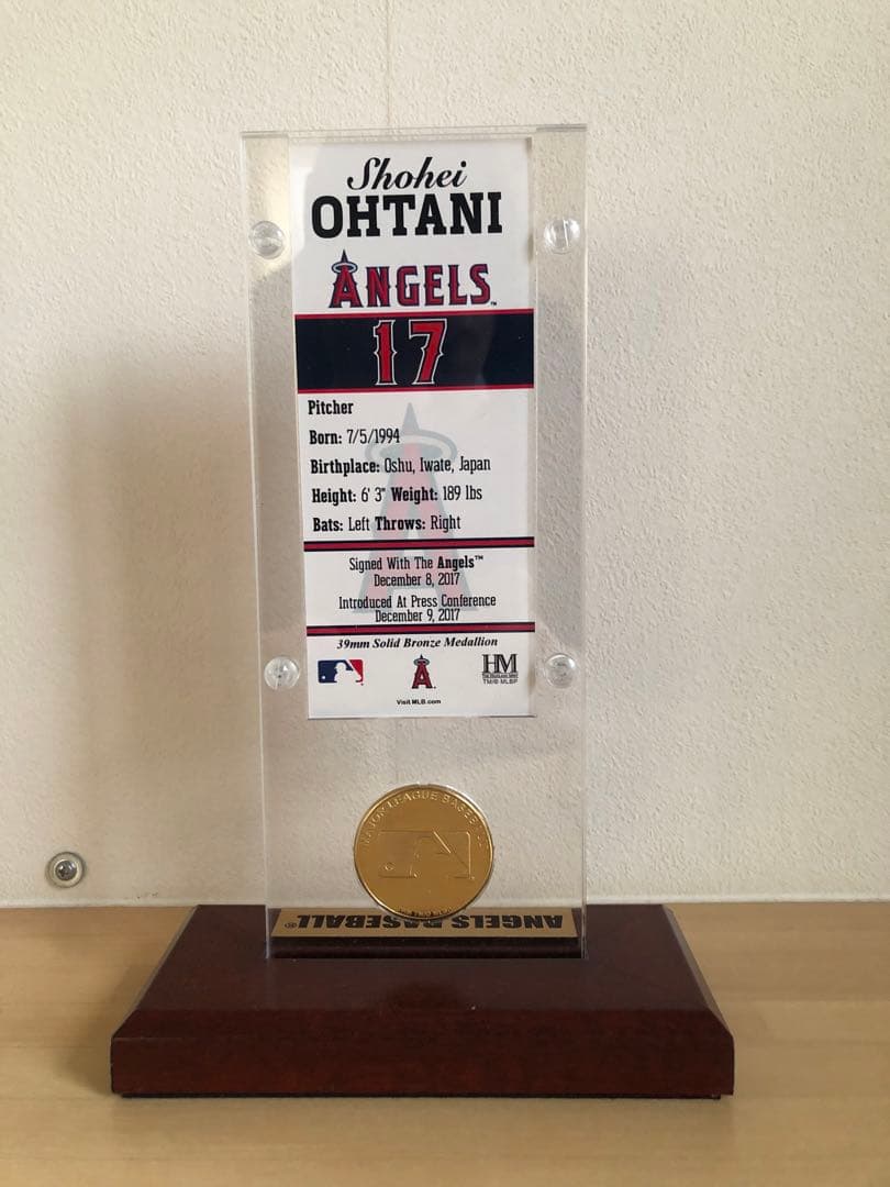 大谷翔平　アクリル　デスクトップ