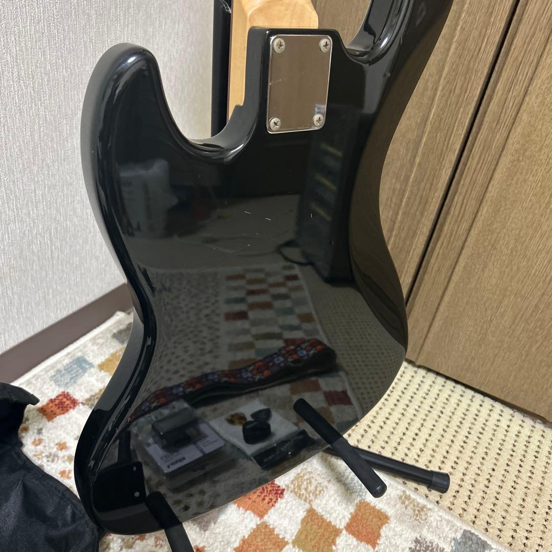 legendジャズベースタイプ珍しいヘッドブラック➕スタートセット