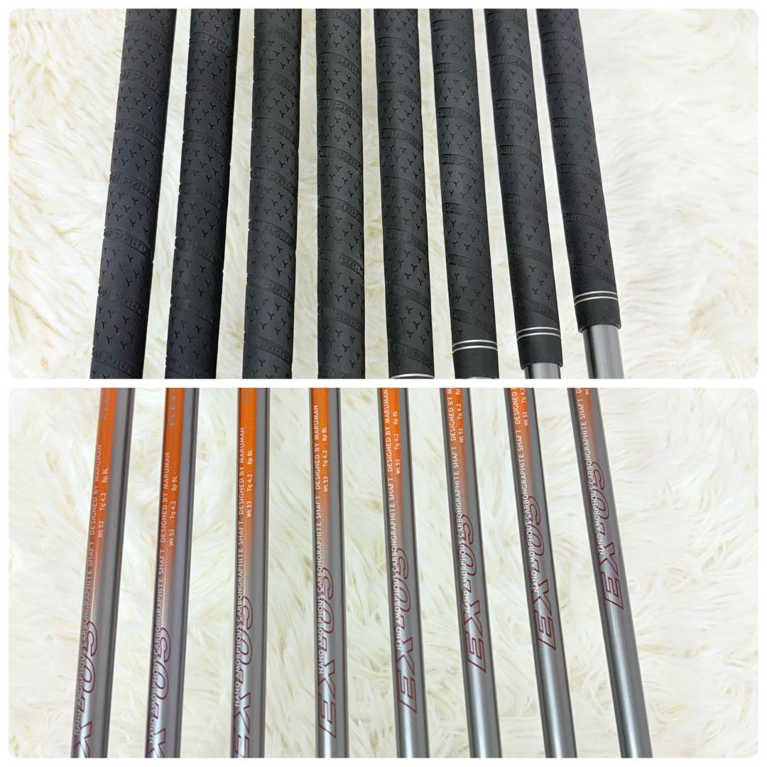 美品 maruman E-XIM NANO メンズクラブセット レフティ 10本