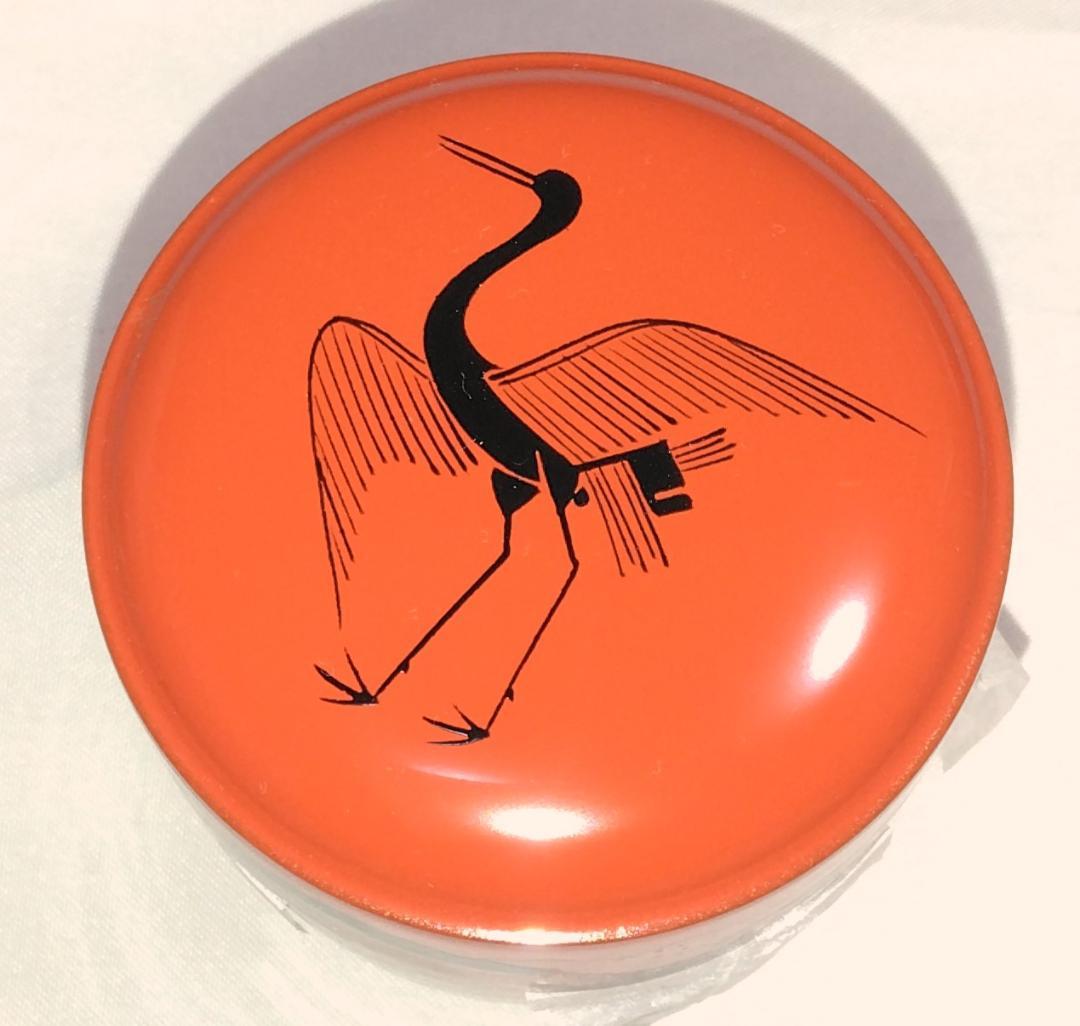 茶道具　加賀蒔絵師　中村宗悦作　曙棗　鶴亀に老松蓬莱山蒔絵曙棗　未使用超美品！！