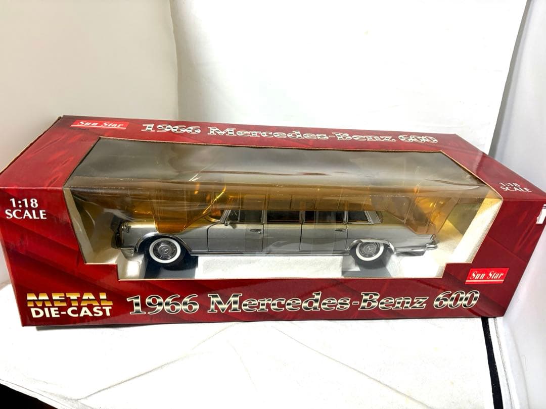 【巨大！1/18スケール】sunstar196メルセデス・ベンツ600 格安