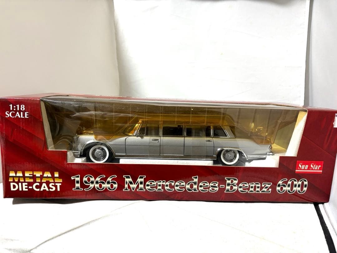 【巨大！1/18スケール】sunstar196メルセデス・ベンツ600 格安