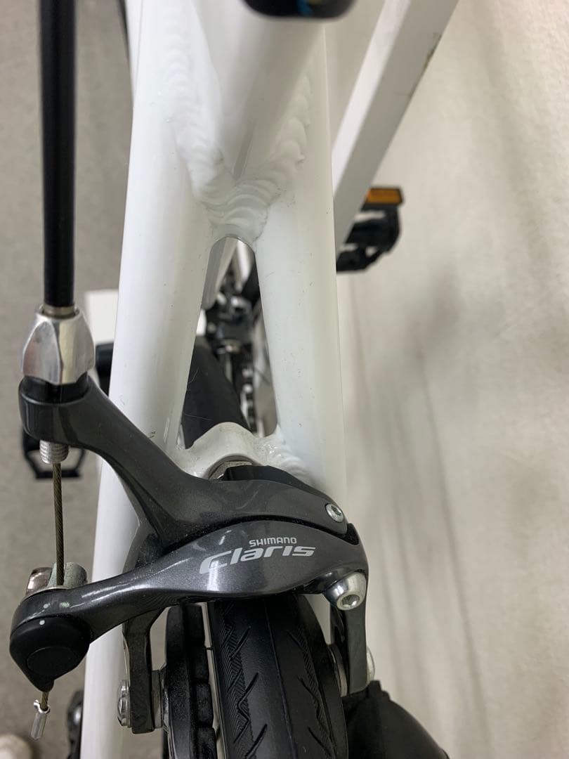 美品ロードバイク Shimano Claris搭載 未使用 室内保管 スタンド付