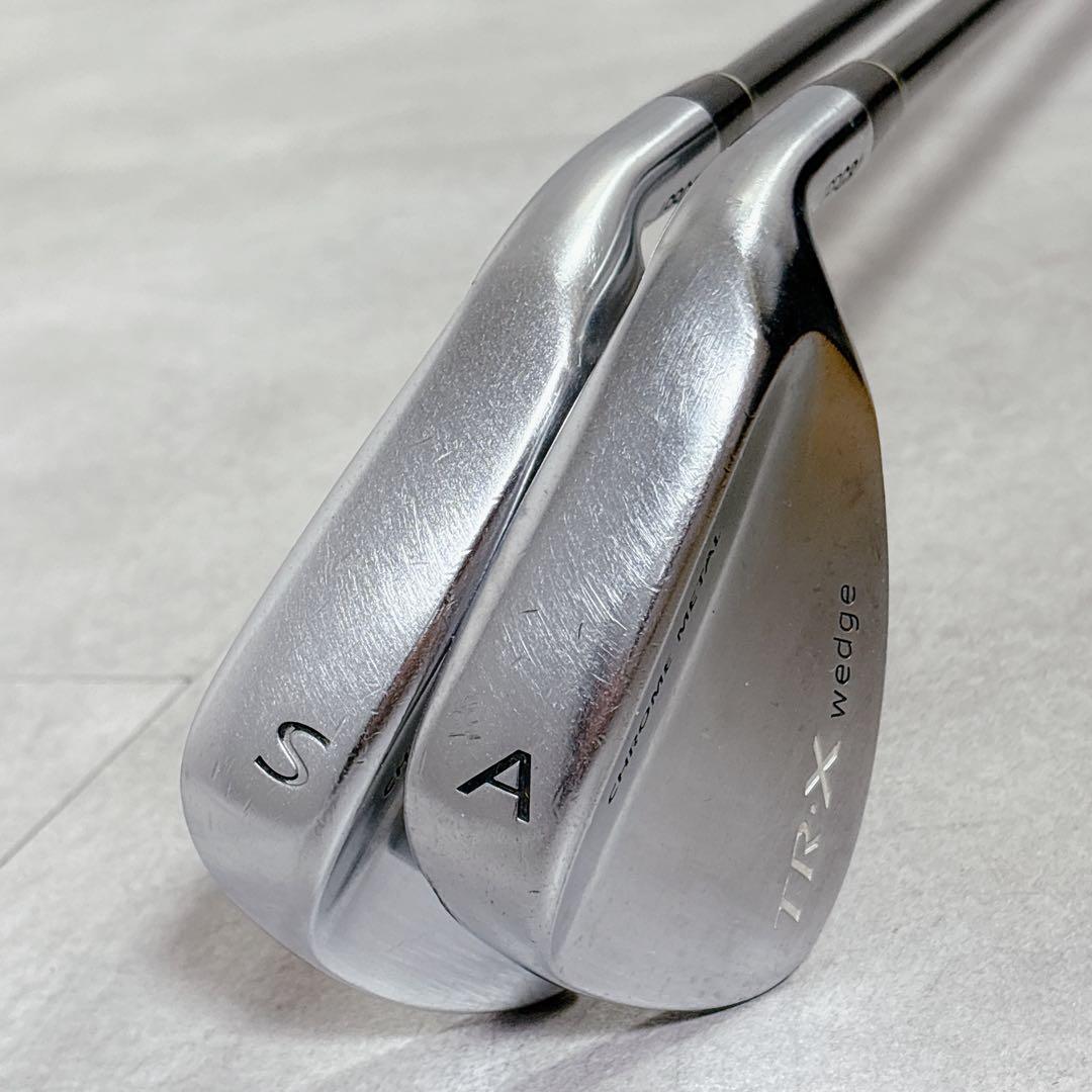 V982 PRGR プロギア TR-X ウェッジ 2本 A・S クロームメタル