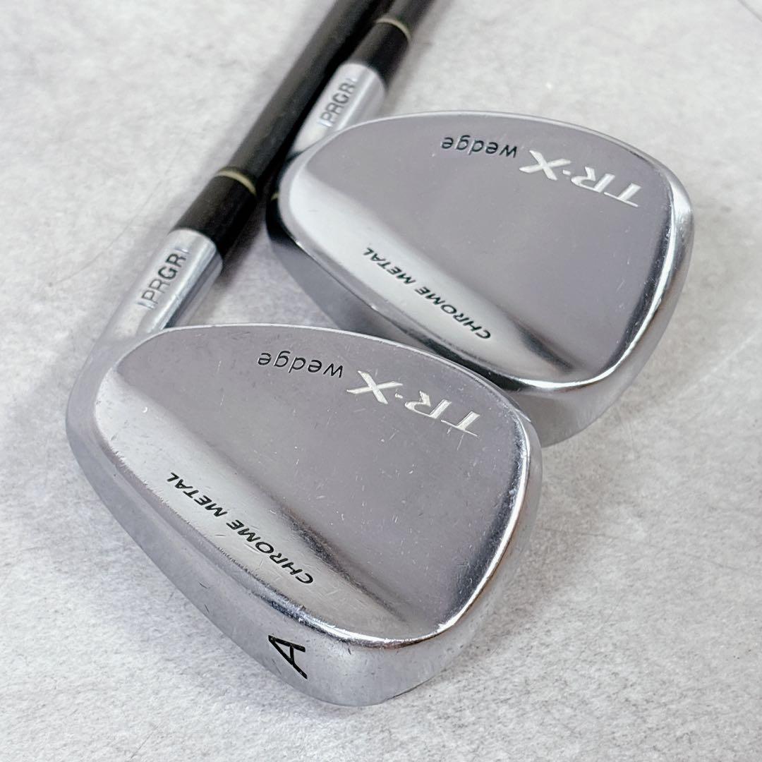 V982 PRGR プロギア TR-X ウェッジ 2本 A・S クロームメタル