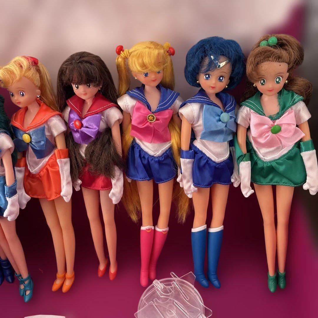 セーラームーン 人形 7体セット