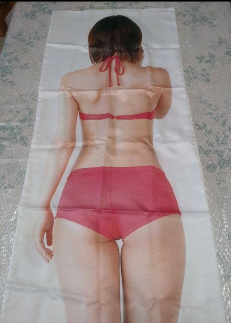 ハ*ん様 【公式　販売品】仲根かすみ　抱き枕カバー　未使用新品　清潔　当時物