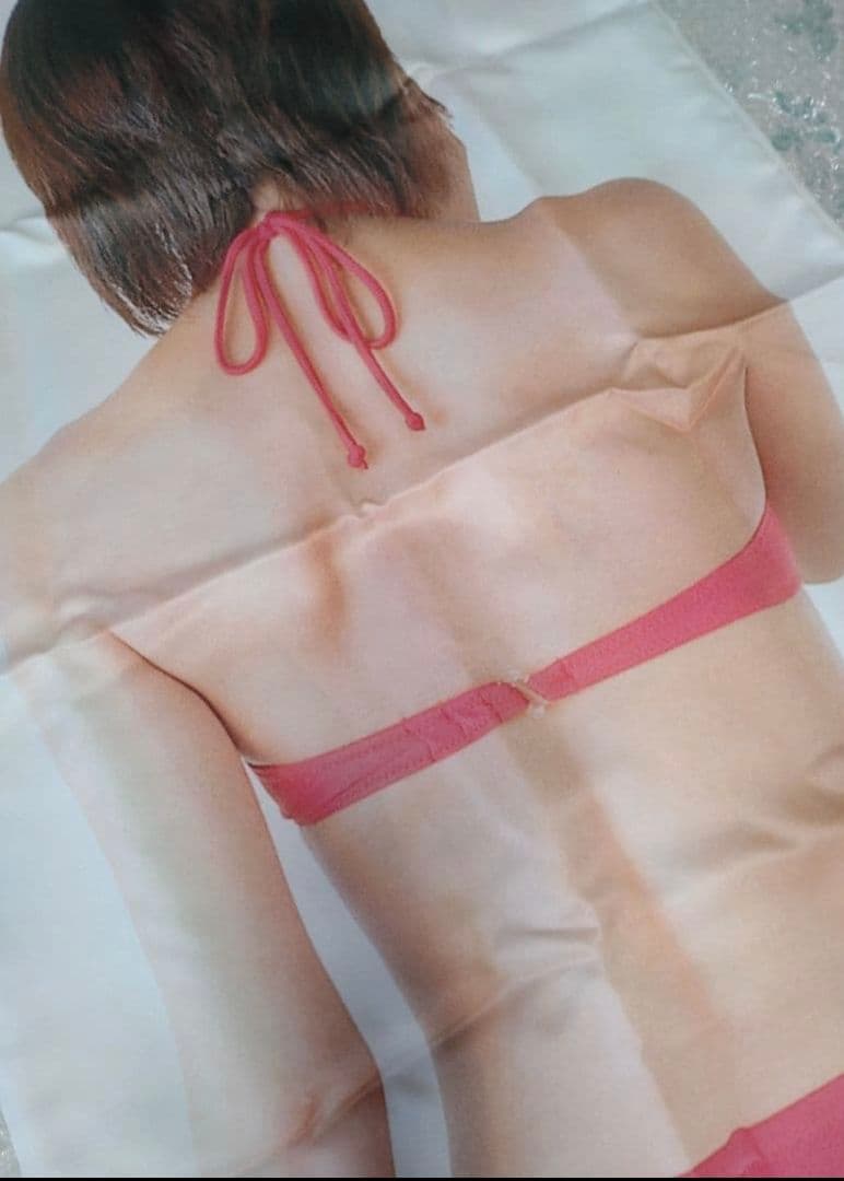 ハ*ん様 【公式　販売品】仲根かすみ　抱き枕カバー　未使用新品　清潔　当時物